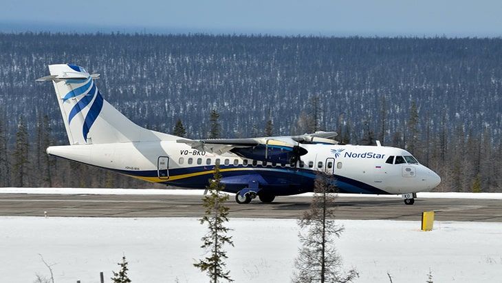 Авиакомпания NordStar выполнила первый рейс из Красноярска в Иркутск
