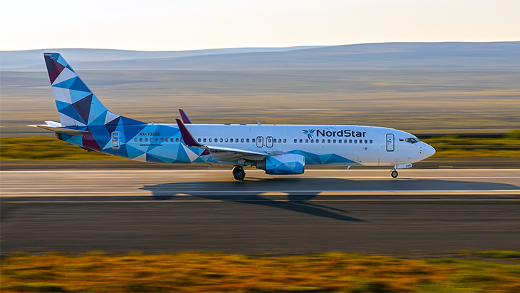 Авиакомпания NordStar возобновляет маршруты из Норильска: Пермь и Казань в летнем сезоне 2026 года