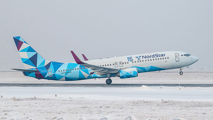 Авиакомпания NordStar объявляет старт продаж билетов на осенне-зимнее расписание полетов 2023-2024